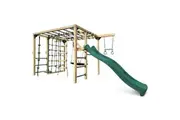 Lifespan Kids Orangutan Climbing Cube Jungle Gym Play Centre + Green Slide