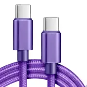 10-Pack Braided USB C Type-C Fast Charging Data SYNC Charger Cable Cord 3/6/10FT