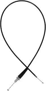 Replacement Throttle Cable for Engine Cable Throttle Wire Part Accessory Sturdy Steel 75cm Black Throttle Line