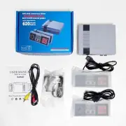 Classic Mini Retro Game Console with 620 Built-In 8-Bit Games for All Ages