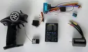 Brushless Motor Combo w/ Sensor ESC 3650 4300kv 1/18 1/16 1/14 1/12 1/10 Solder