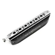 Chromatic Harmonica Key C, 12-Hole 48-Tone Harmonica, Beginner Professional