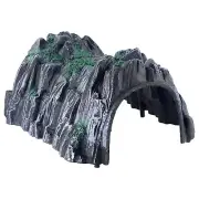 Plastic Rockery Model Railroad Tunnel with Simulated Cave for Train Track Model