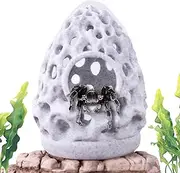 Aquarium Decorative Cave, Aquarium Décor Thematic Ornaments, Fish Cave Tank House, Realistic Porous Stone Ornament Accessories, Safe With No Sharps Edges, 2.7inches For Climbing, Breeding, Resting