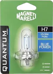 Magnets Marelli 070.00000000009512 H7 Single Car Bulb Blue Power 12V 55W Socket PX26d