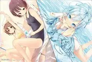 Bushiroad Rubber Mat Collection V2 Vol. 1066 Dengeki Bunko Denpa Woman and Seishun OTO, Erio Fujiwa, Ryuko Mifune, Maekawa-san