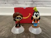 McDonald’s Disney 100 Years Goofy And Mrs Incredible Happy Meal Toys