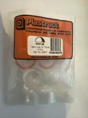 Plastruct VVH-28 Hemi Cap For TB-28 4 Pieces