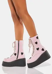 [Lamoda] Hand On Heart Combat Boots
