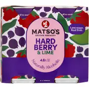 Matso's Hard Berry Can 330ml