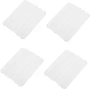 COOLHIYA 50pcs Hat Brim Tape Hat Sweat Absorbent Liners Adhesive Pad for Summer