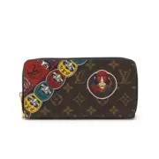 Louis Vuitton Monogram Zippy Wallet Round Zipper Long Daruma Kabuki Kansai Yamam