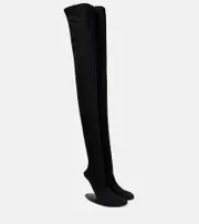 [Balenciaga] Balenciaga Stage 110mm over-the-knee sock boots AU 8 black