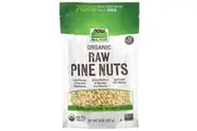NOW Foods, Real Food, Organic, Raw Pine Nuts, 8 oz (227 g)