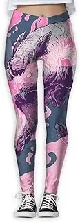 [XMKWI] Cool Pink Eagle Womens Power Flex Gym Yoga Pants Workout Tights Leggings Trouser