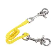 (Yellow)Diving Camera Tray Handle Rope Corrosion Resistance Underwater Came ZK