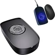 Mouse Jiggler, Moves Mouse Automatically, USB Power Ultra Quiet Mouse Mover, Computer USB Mouse Mover for Game Meeting Presentation