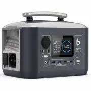 [EU Direct] BigBlue CP600 Portable Power Station 600W(1200W Peak) 537.5Wh Solar Generator LiFePO4 (LFP) Battery Backup 1