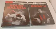 Rocky Balboa + 5 4K Steelbooks (4K/Blu-ray)-NEW (Sealed)-Box Shipping w/Tracking