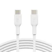Belkin 2M USB-C to USB-C Data Charging Cable for HTC/LG/Samsung S9/S10 White