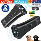 2pc Anti Bark Device Ultrasonic Dog Barking Control Stop Repeller Trainer Train