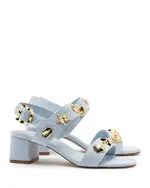 Larroude Women's Madison Studded Strappy Sandals