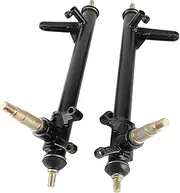 ZenithAur Steering Strut Knuckle Spindle Metal Alloy 1 Pair 420mm for 150 200 250 Go Kart