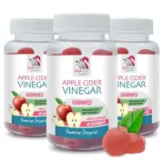 Gummy delight - APPLE CIDER VINEGAR - Sweet kick 3 Bottles 180 Gummies