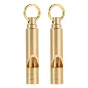 2PCS pendant Whistle Emergency Whistle Loud Whistles Whistle