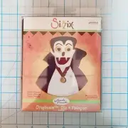 Dracula Vampire with Cape Halloween Sizzix Originals Die 655558 NEW