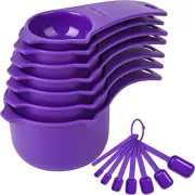 Plastic Measuring Cups And Spoons Set 15 7 Dry&liquid Measuring Cup Spoon Set 7