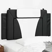 Bed Headboard Cushion, Headboards Beds Frame Head Bedroom Furniture, Headboards Beds Frame Head Bedroom Furniture Black and White 107 cm Faux Leather