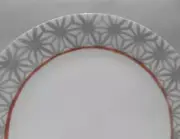 ❤️ Corelle AMALFI ROSA 10.25" DINNER PLATE Pink Gray Tiles Italy Mediterranean