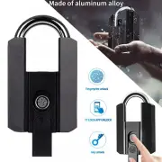 Waterproof Biometric Smart, Fingerprint Padlock, Heavy Duty Locker Lock with APP
