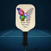 Cancer Warrior Pickle Ball Paddle Set & Carrying Case