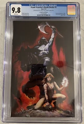 Frank Frazetta’s DEATH DEALER #1 CGC 9.8Parsons Virgin Cover Conan (605/666)