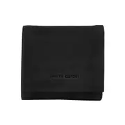 Pierre Cardin Leather Men's Tri-Fold Wallet Men's Wallet - Black
