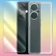 Clear Tempered Screen Protector Soft Cover Case for T-Mobile OnePlus Nord N30 5G
