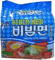 Paldo Bibim Men Flavour Instant Noodles (Pack of 5), 650.0 count, 650.0 grams