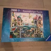 Ravensburger NEW If Fish Could Walk 2000 Piece Jigsaw Puzzle SEALED