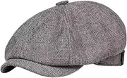 [yuksok] Beret Hat British Classic Flat Hat for Outdoor Travel Hiking Driving Accessories