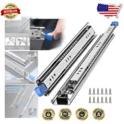 Full Extension Ball Bearing Drawer Slides with Lock - 260 Lb Capacity, 18 Inch