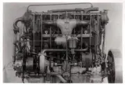 Daimler Airship Engine Of Zeppelin Lz6 In 1909 Aviation History Old Photo