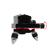 Maxiline 360 degree Rotary Base Adapter For Cross Line Laser Levels