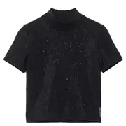[Alexander Wang] Mock Neck Tee