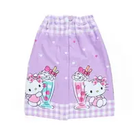 在飛比找樂天市場購物網優惠-小禮堂 Hello Kitty 兒童抗UV棉質浴裙 60cm