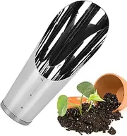 Bonsai Soil Scoop,Gardening Soil Scoop | Rust-Proof Stainless Steel Bonsai Tool for Repotting Growing Seedling Transplanting Weeding Potting
