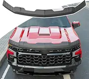 CZmenghe Hood Protector Compatible with 2019-2024 Chevy Silverado 1500 Hood Shield TPE Front Shield Deflector Replacement for 2019 2020 2021 2022 2023 2024 Chevy Silverado Accessories