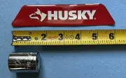 Husky Tools 1/2”Dr. 22mm 12pt 1-3/4” Long Socket Chrome