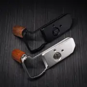New Wood L Hand Grip Holder for Nikon Df Camera w/Aluminum Alloy Arca Baseplate